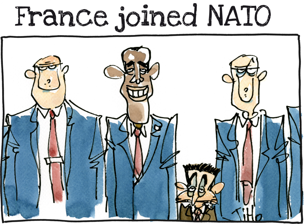 France joined NATO