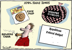 APRIL FOOLS DAY  by Bob Englehart