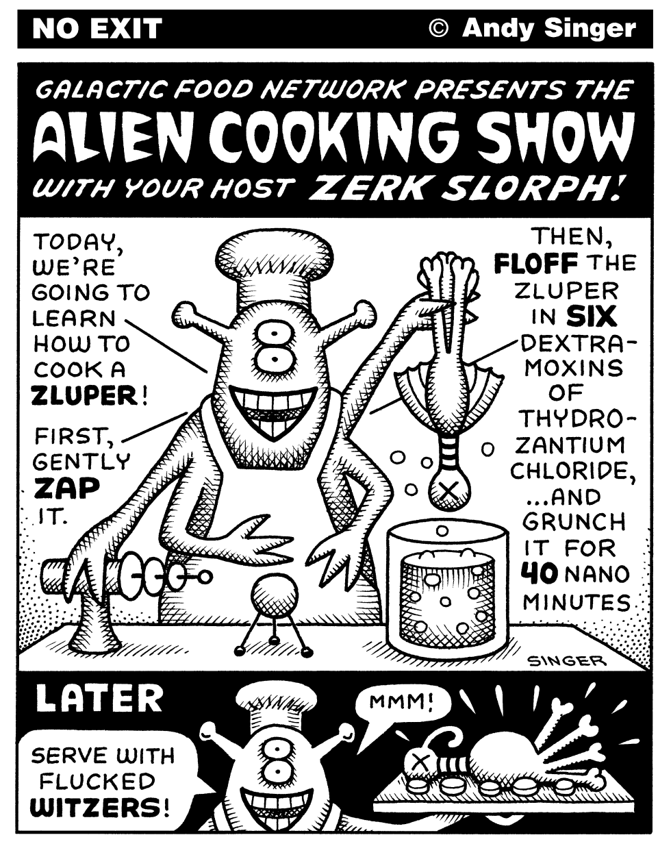 Alien Cooking Show