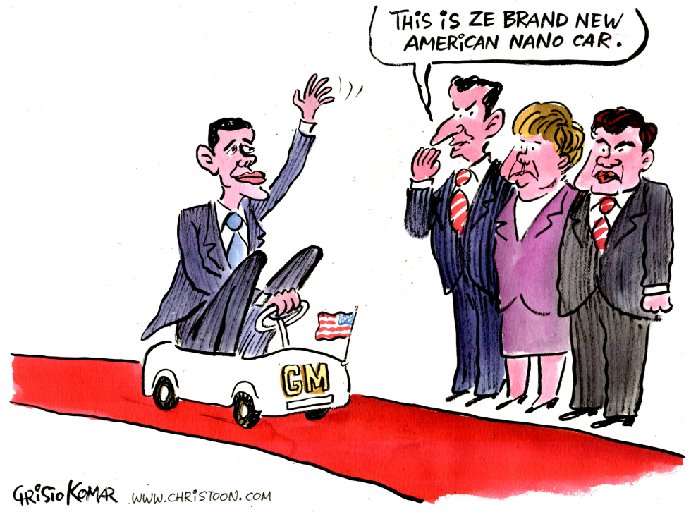 Obama Visits Europe - COLOR