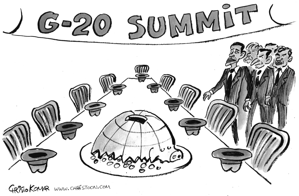 G-20 SUMMIT - GRAYSCALE