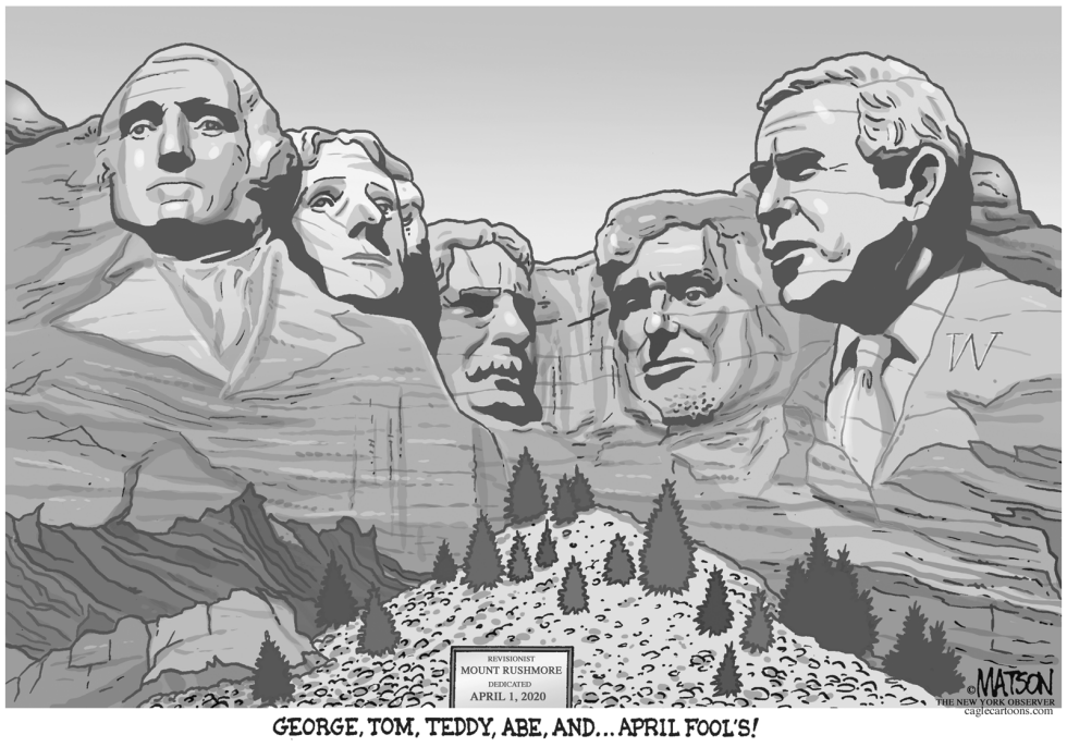 Revisionist Mount Rushmore