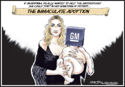 MADONNA ADOPTS GM by J.D. Crowe