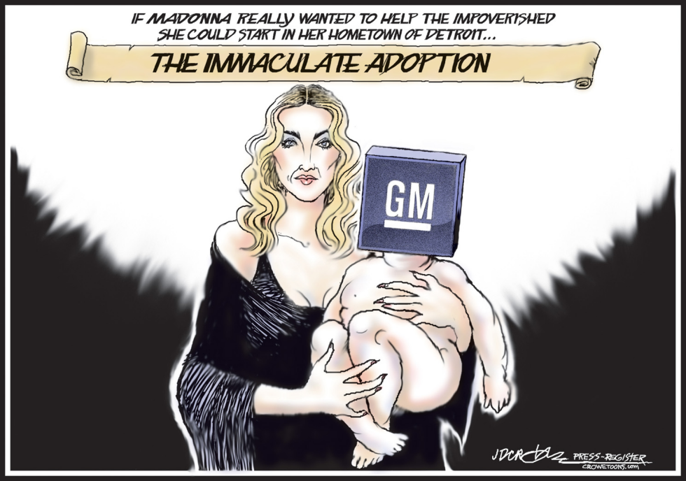 Madonna Adopts GM