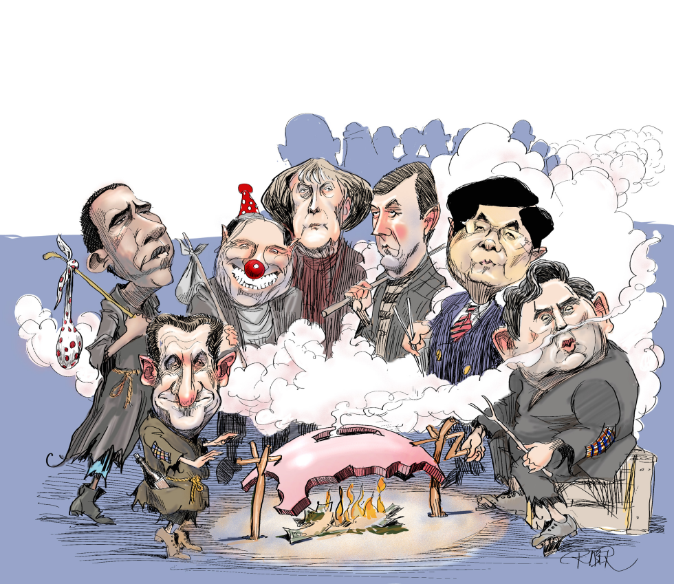  BUMS IN G20 MEETING  by Riber Hansson