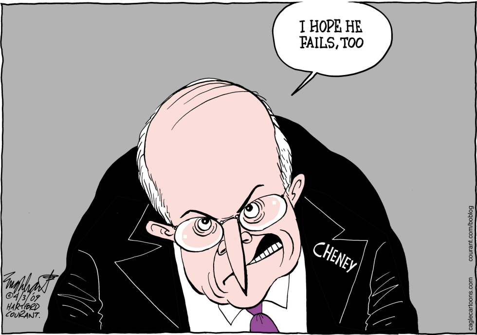  DICK CHENEY by Bob Englehart