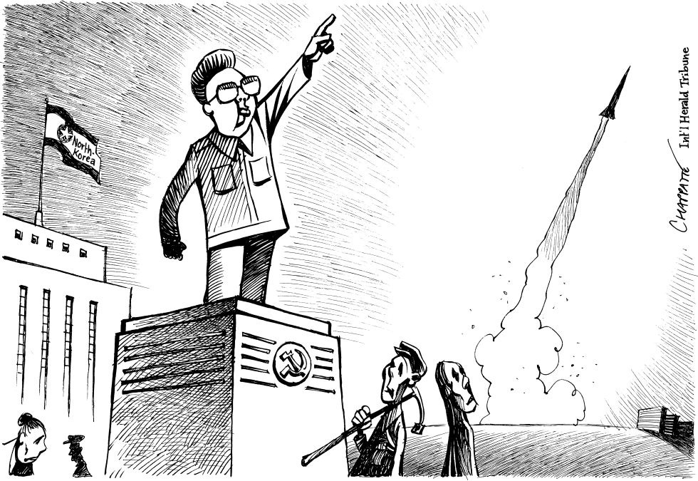 NORTH KOREA'S MISSILE LAUNCH