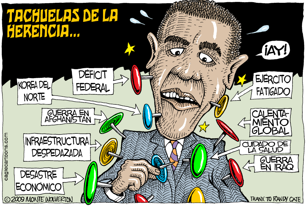 Tachuelas de la Herencia de Obama / COLOR