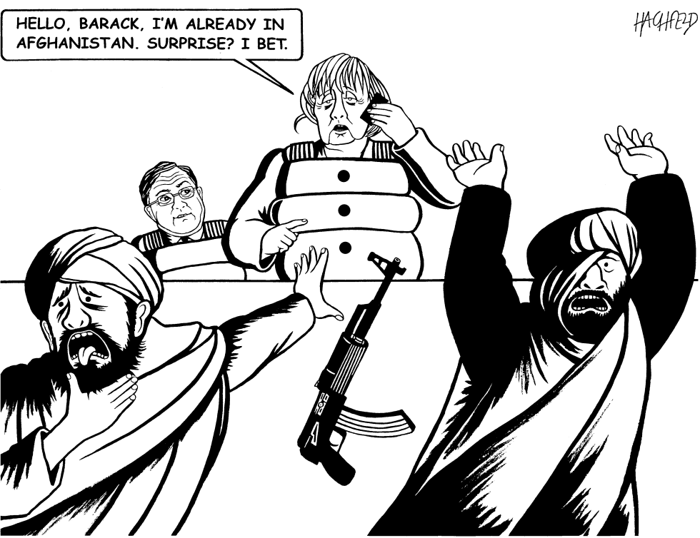 Merkel in Afghanistan