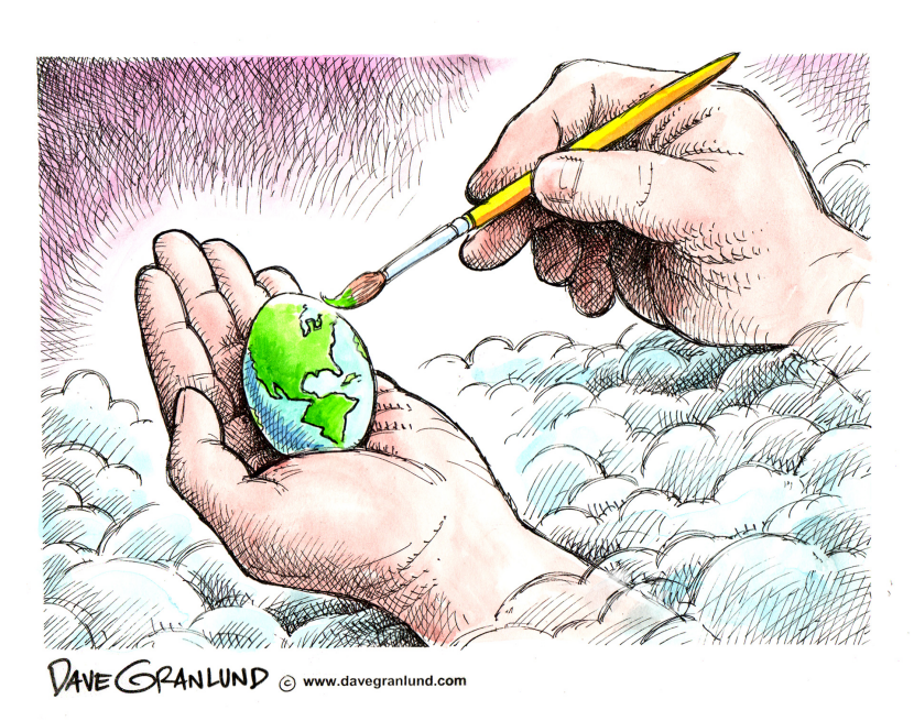 Easter Earth Egg