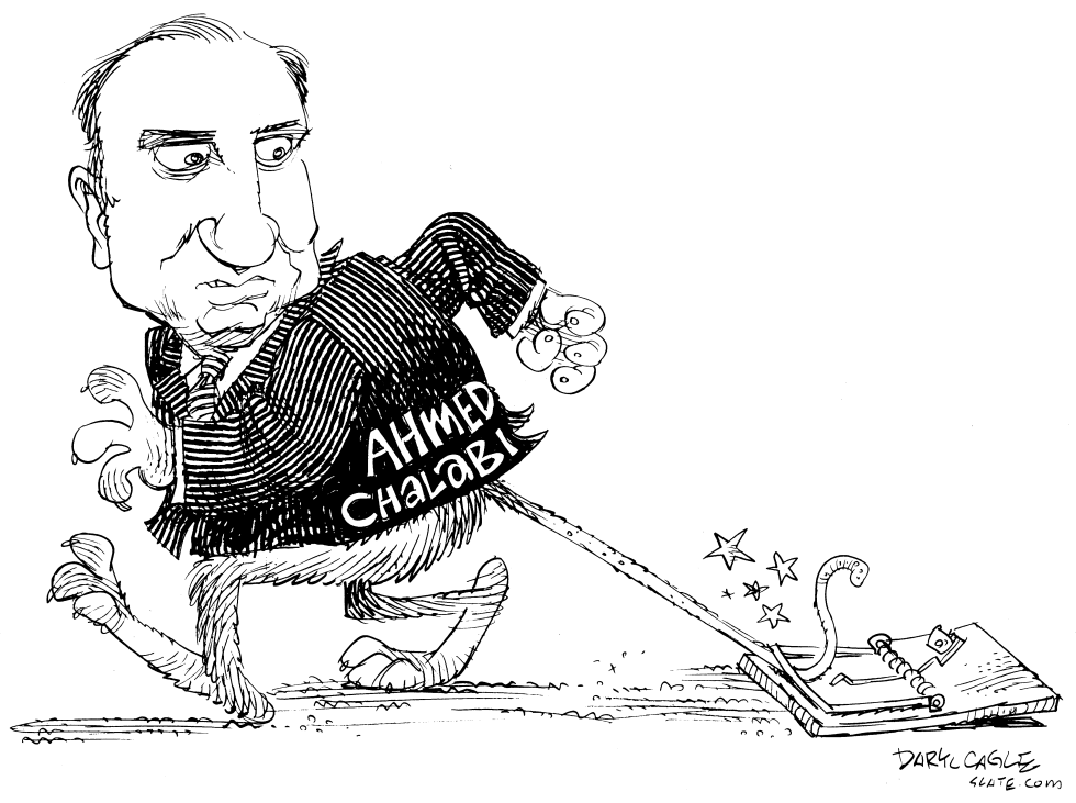  AHMED CHALABI by Daryl Cagle