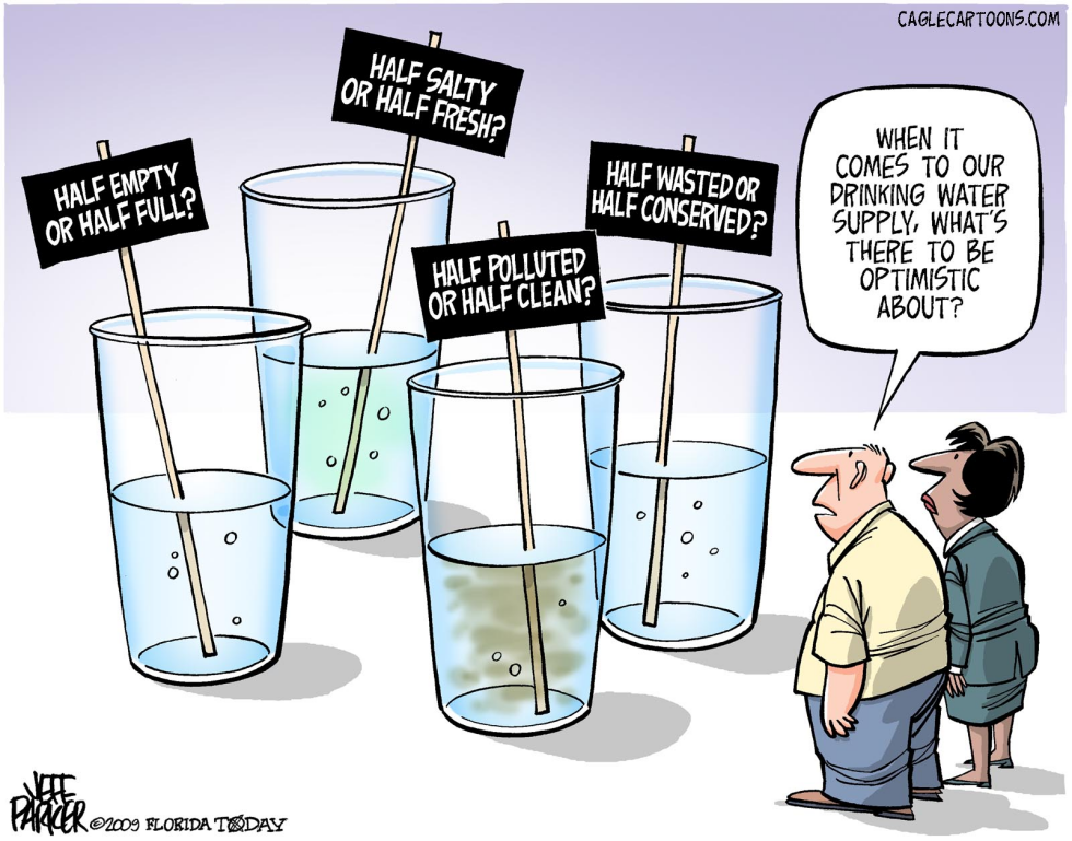 The Dwindling Stuff of Life