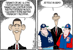 YANKEES Y RED SOX /  by Bob Englehart