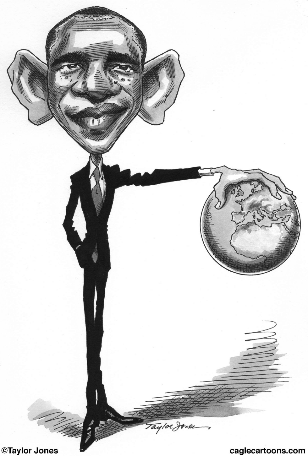  BARACK OBAMA - WORLD TOUR by Taylor Jones