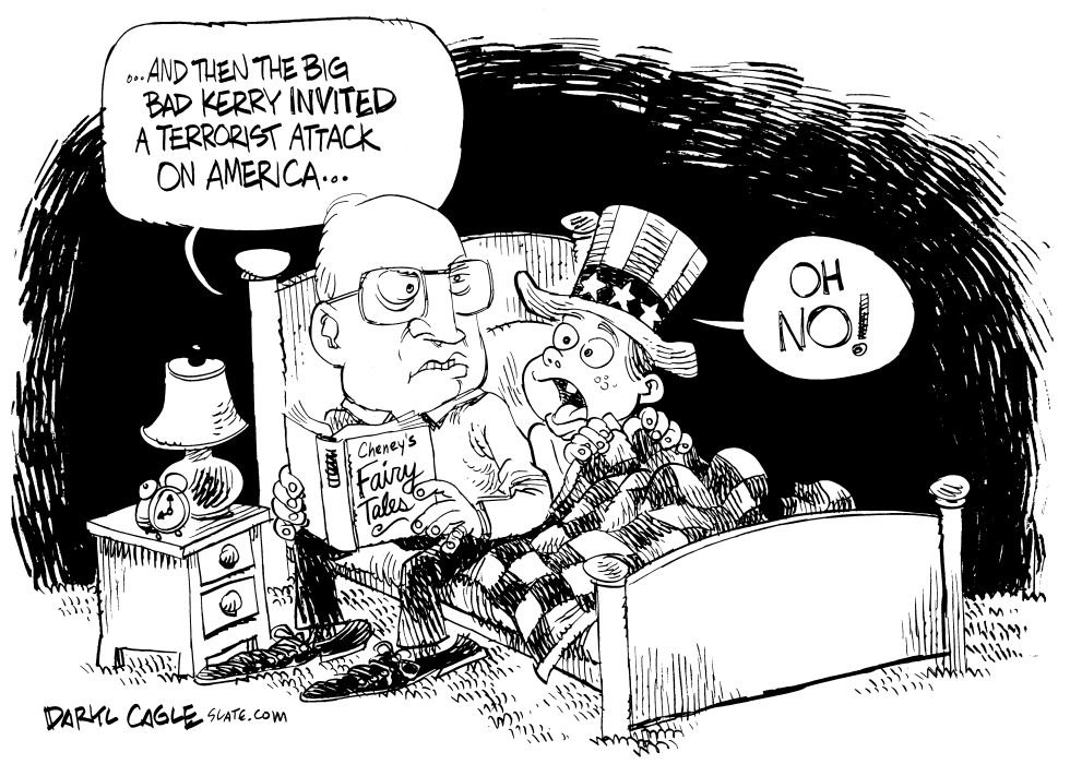  CHENEY FAIRY TALES by Daryl Cagle