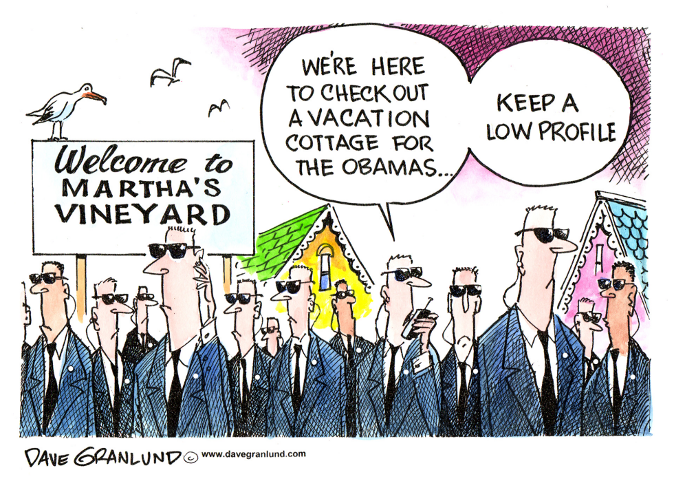Obama and Vineyard plans