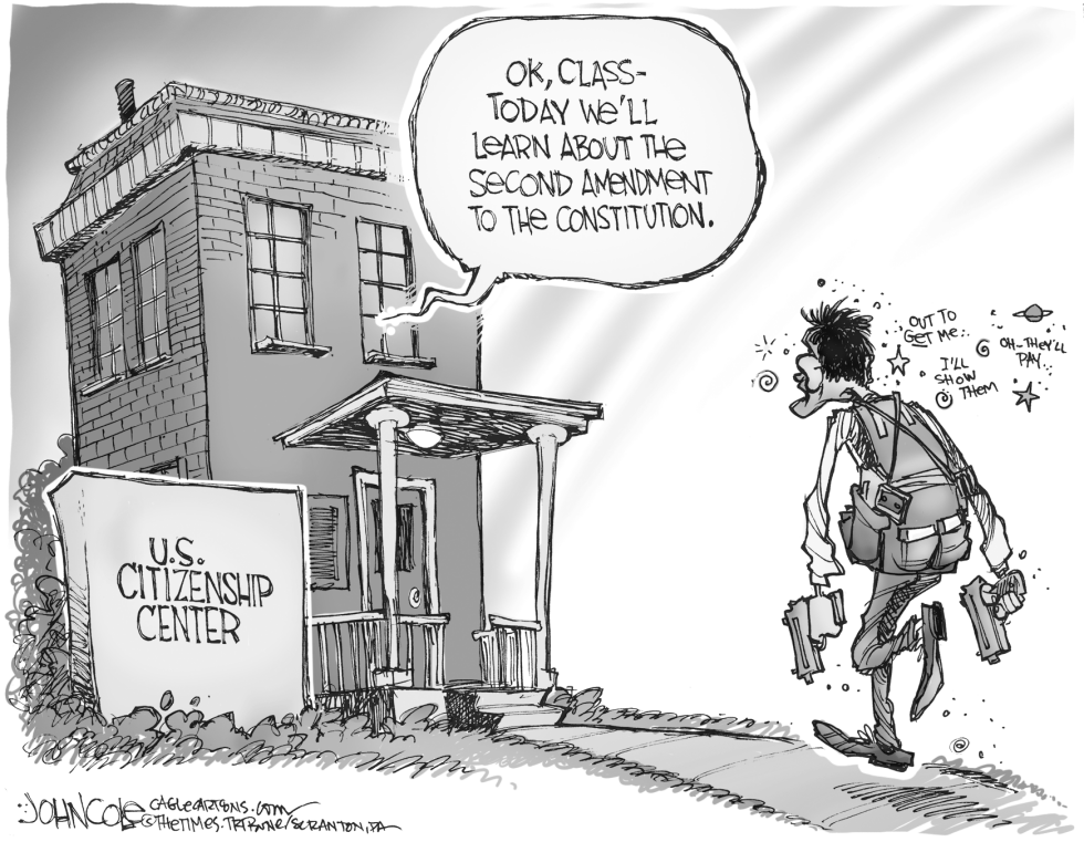 Second Amendment BW