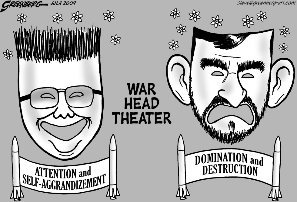 War Head Theater bw