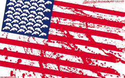 GUN VIOLENCE 2009  by Mike Keefe