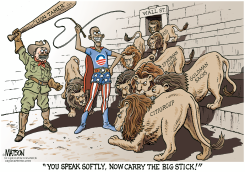 TEDDY ROOSEVELT ADVISES BARACK OBAMA by R.J. Matson