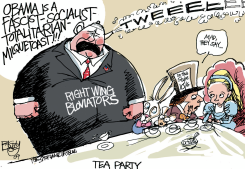 TEA PARTY  by Pat Bagley