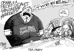 TEA PARTY by Pat Bagley