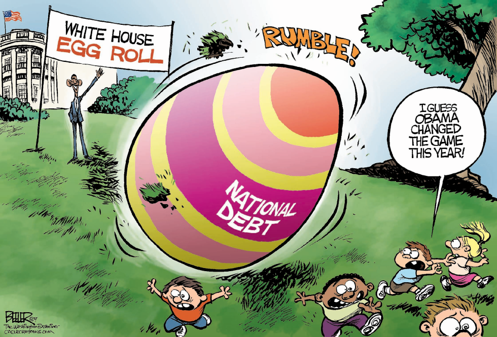 White House Egg Roll COLOR