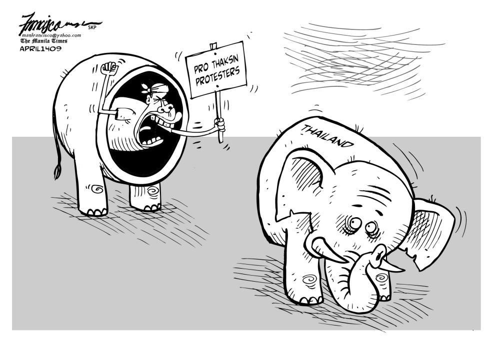 Divided Thailand