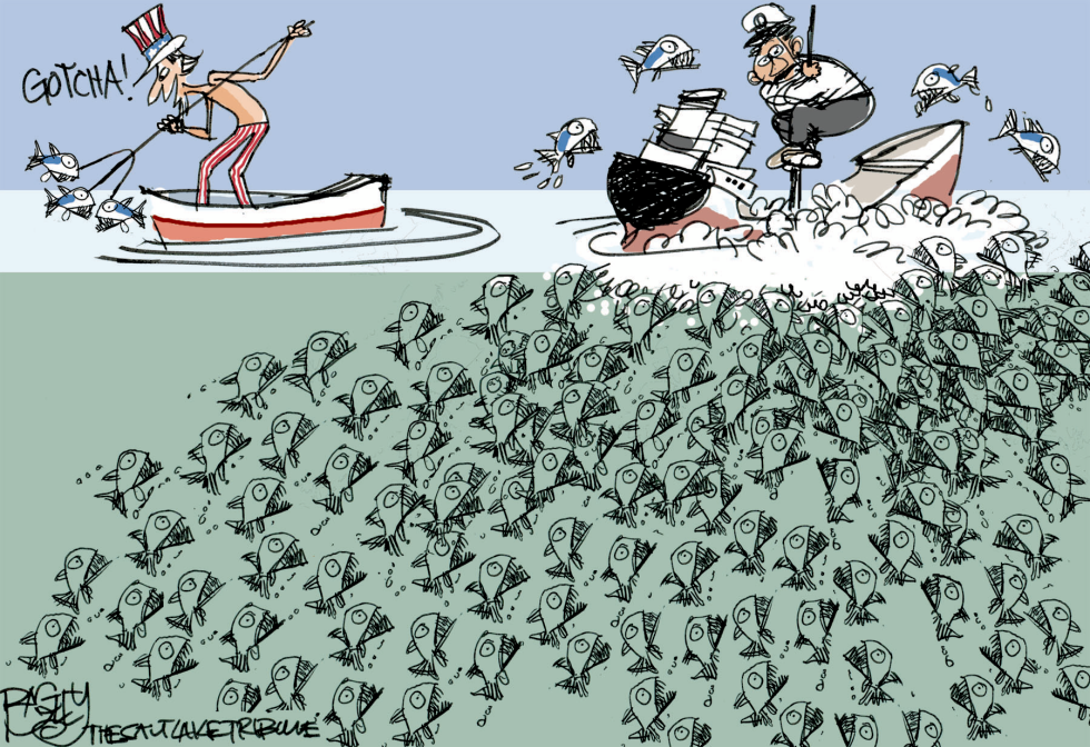  SOMALI PIRATES by Pat Bagley