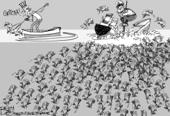 SOMALI PIRATES by Pat Bagley