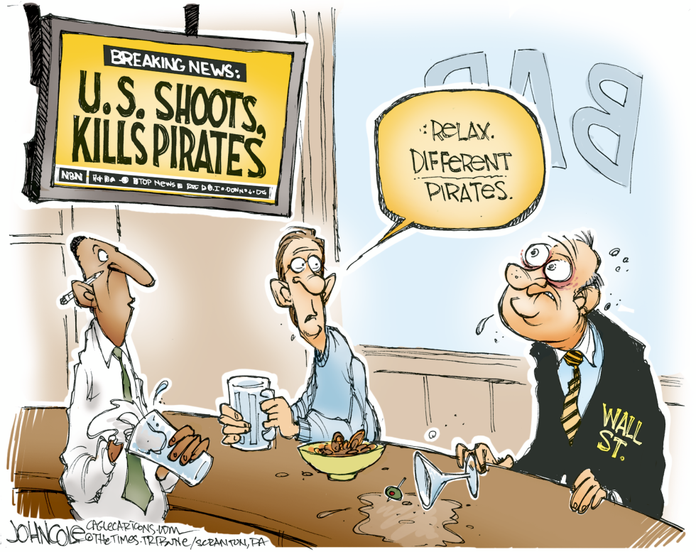 Wall Street pirate COLOR