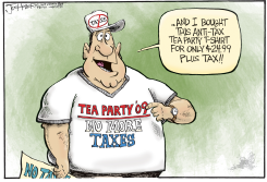 TEA PARTY by Joe Heller