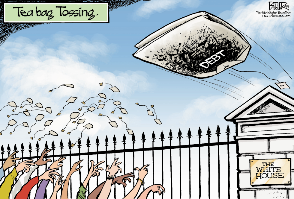 Tea Party Protest COLOR