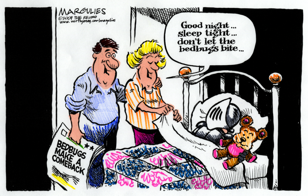 Bedbugs make a comeback color