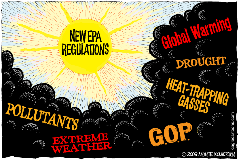 EPA Climate Rules Face Dark Clouds of GOP Resistance and Pollutants
