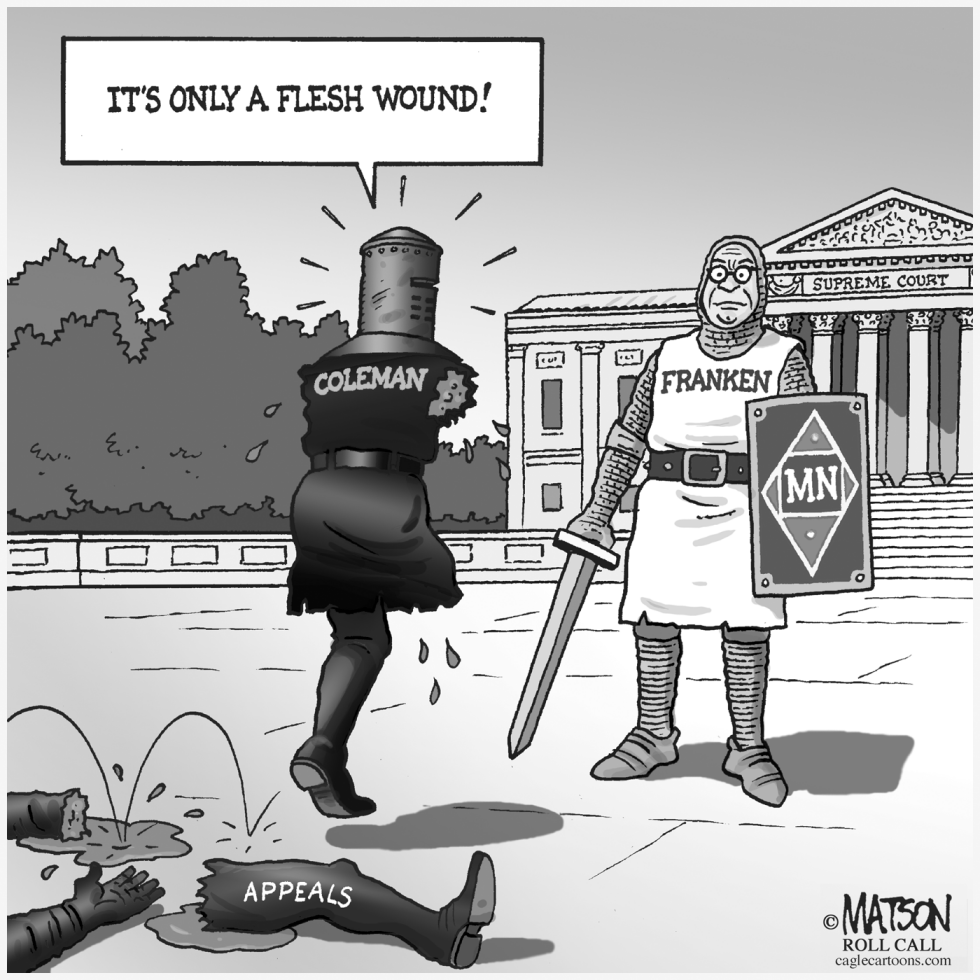 Norm Coleman As The Black Knight