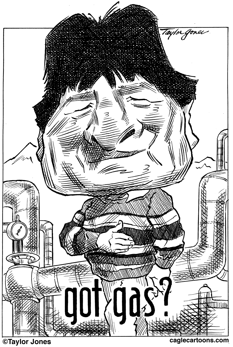 Bolivian president Evo Morles
