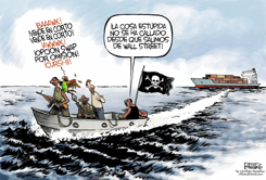 PIRATAS EN TIEMPOS MODERNOS /  by Nate Beeler