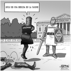 NORM COLEMAN COMO EL CABALLERO NEGRO by R.J. Matson