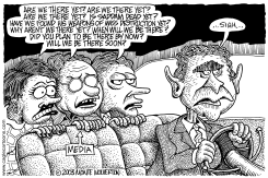 MEDIA ON BUSH'S NERVES by Monte Wolverton