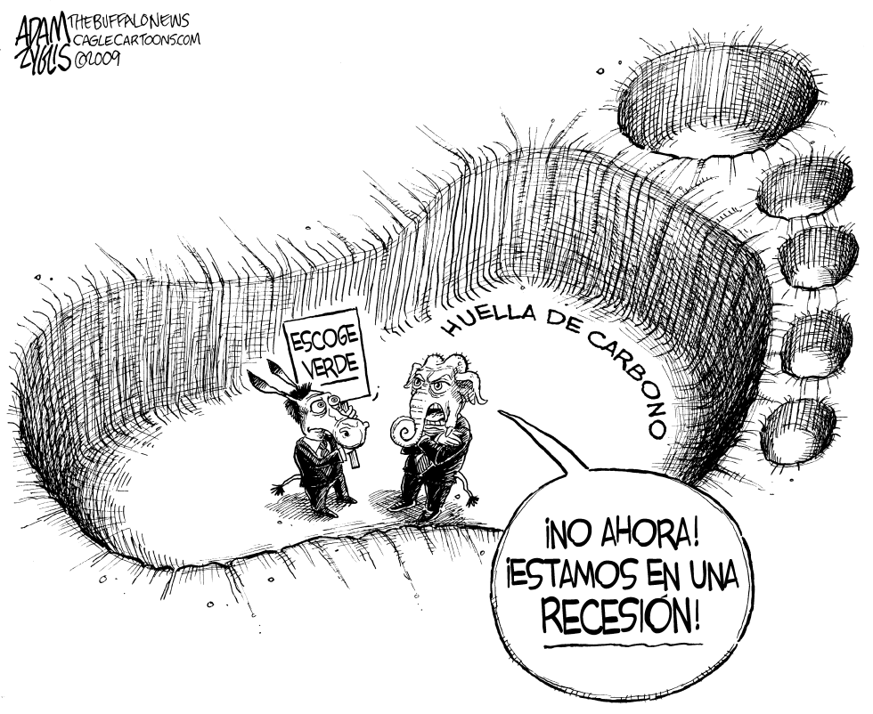  LA OTRA RECESION by Adam Zyglis