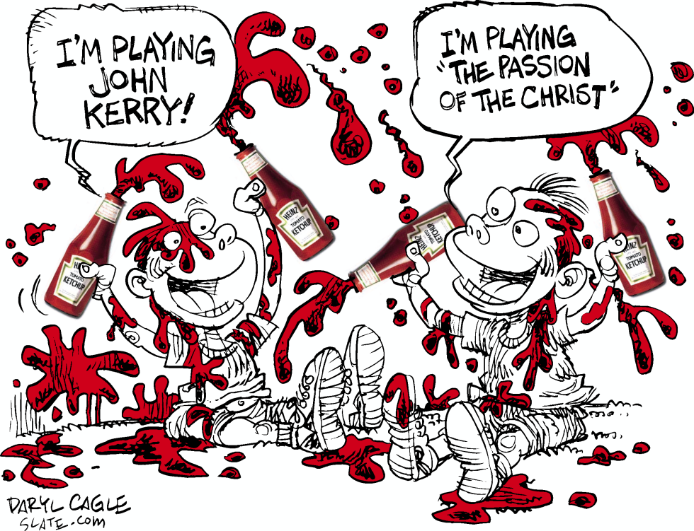 Kerry, Christ and Ketchup Color