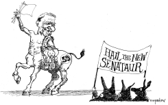 HAIL THE NEW SENATAUR by Michael McParlane
