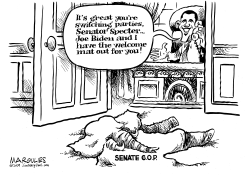 ARLEN SPECTER SWITCHES PARTIES by Jimmy Margulies