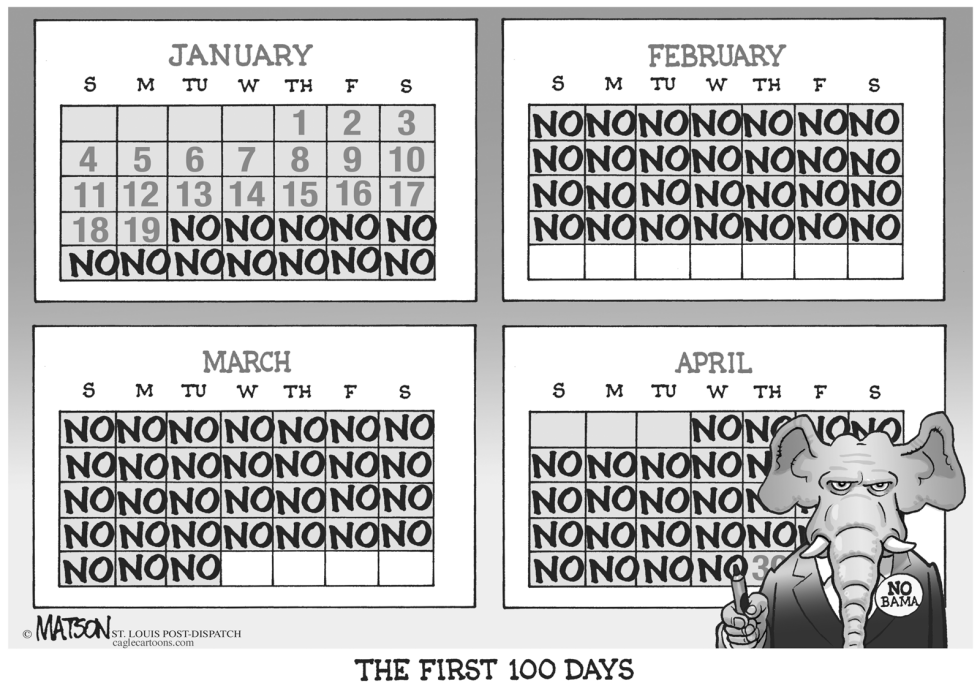 The First 100 Days Of No