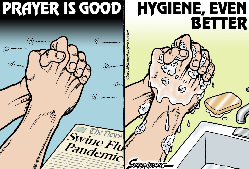 Swine flu hygiene