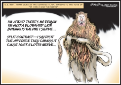 COWARDLY NERVY NORM DICKS by J.D. Crowe