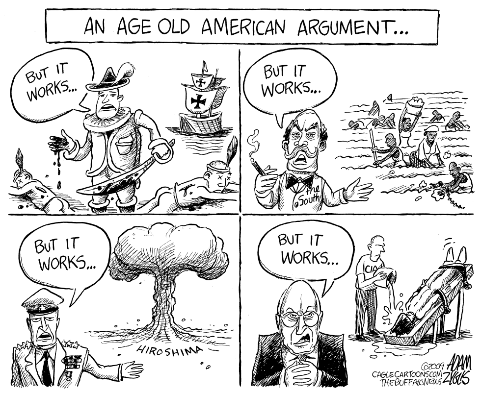  DICK CHENEYS ARGUMENT by Adam Zyglis