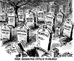 DETROIT BONEYARD by Jim Day