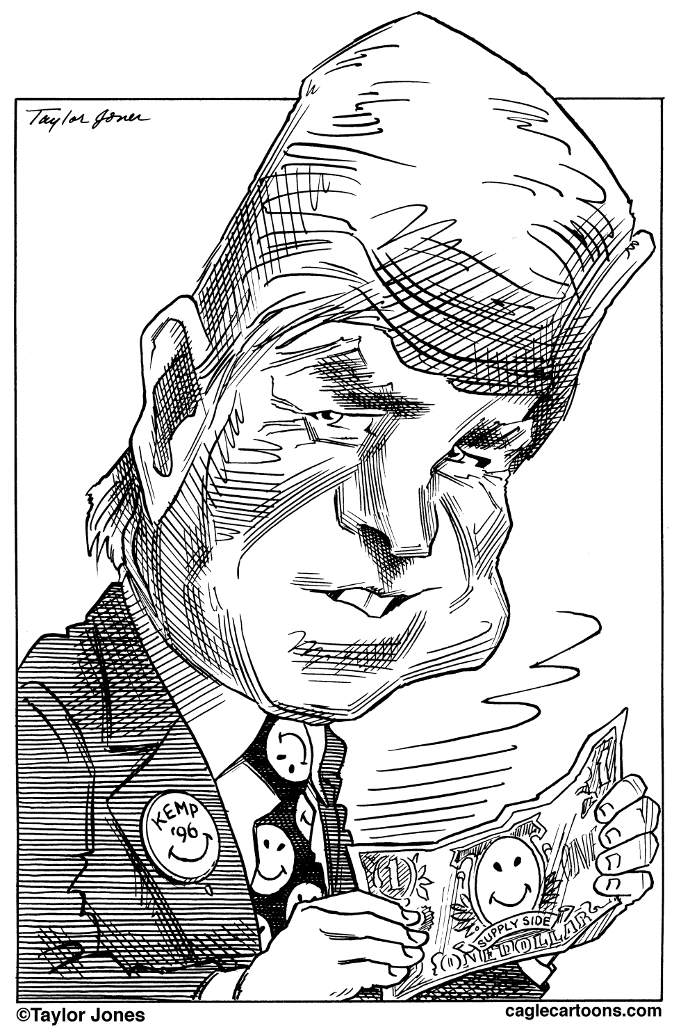  JACK KEMP 1935-2009 by Taylor Jones